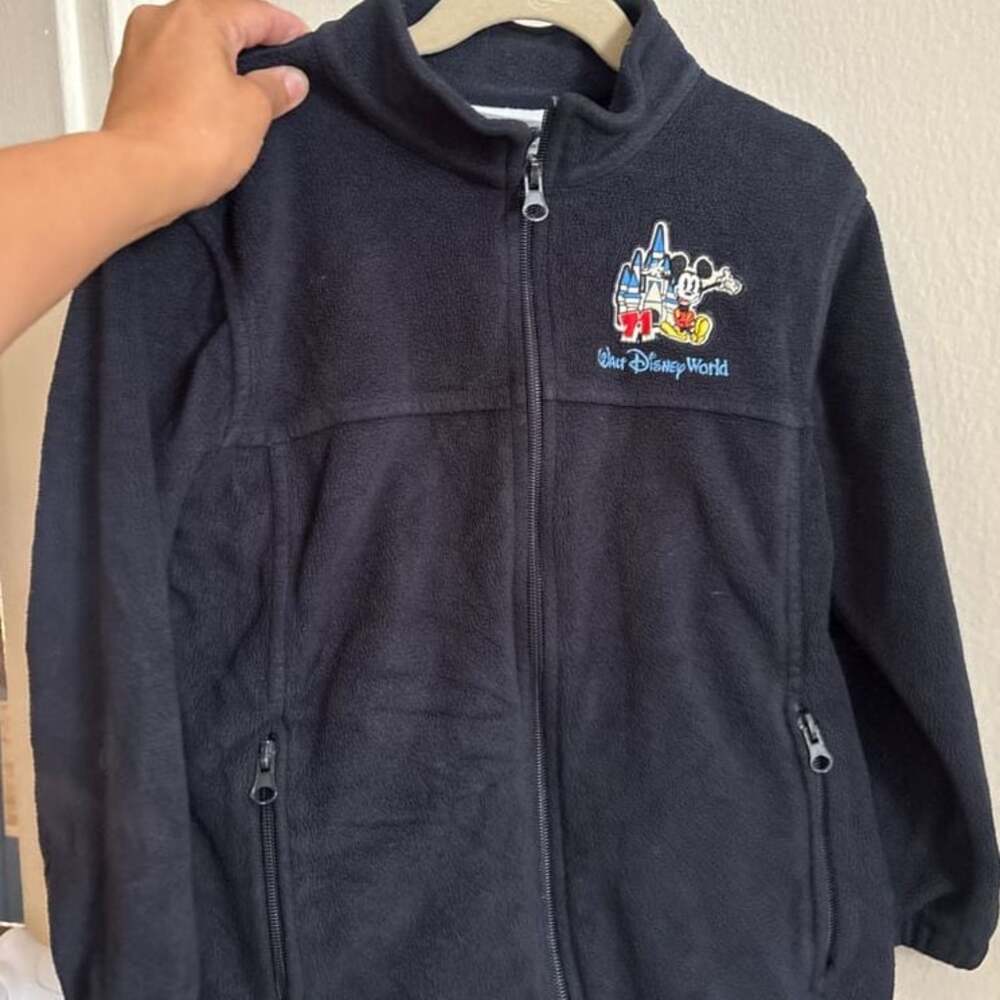 Disney Parks Navy Fleece Jacket (3T)